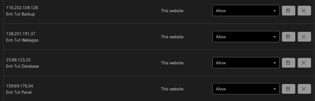 Enhance control panel installation Cloudflare WAF IP whitelist for the panel-stack server IPs